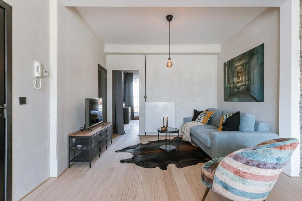Huswell - Industrial Apartment With Terrace In Антверпен Экстерьер фото